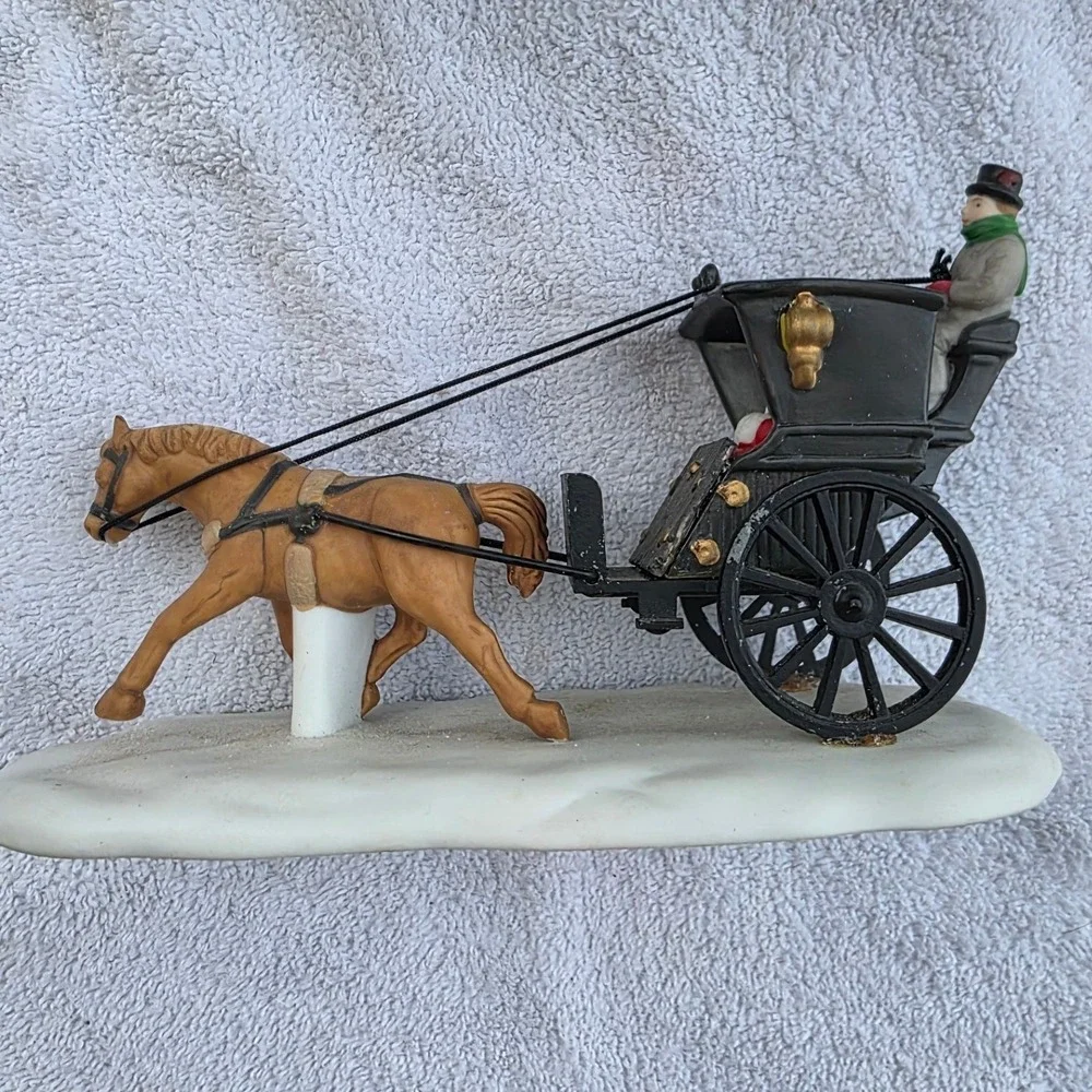 Dept 56 Kings Road‎ Cab Heritage Village Collection Dickens 5581-6 1989 D1